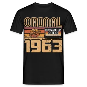 61. Geburtstag Geschenk Shirt 1963 Retro Limited Edition Geschenkidee T-Shirt