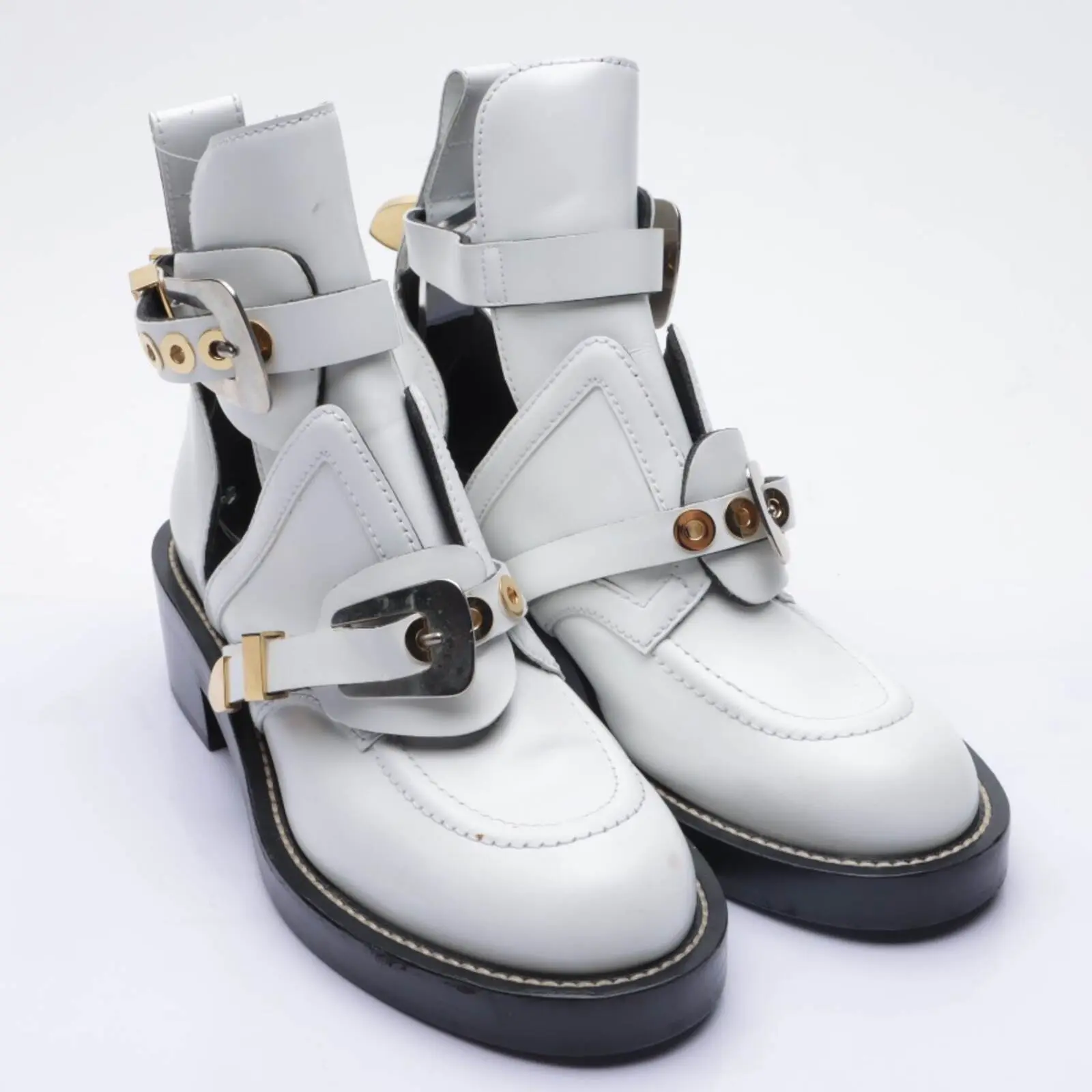 Ceinture Biker Boots EUR 38 Weiß