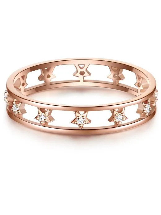 Damen Ring - Sterne