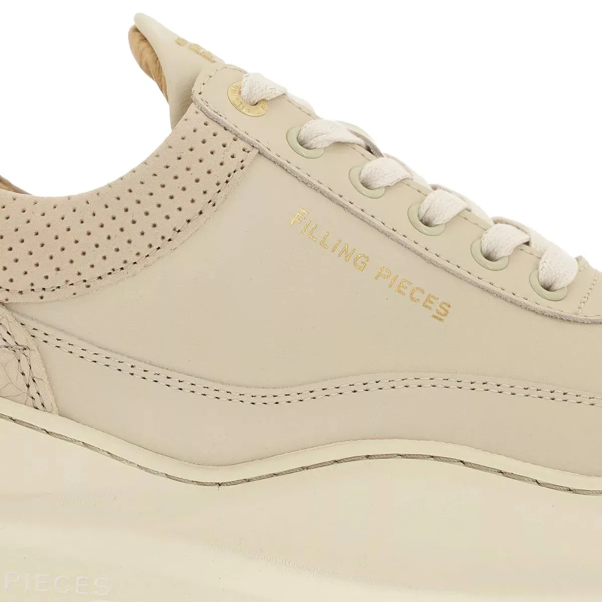   Filling Pieces  Low Eva Ceres Beige  Plateau Sneaker 