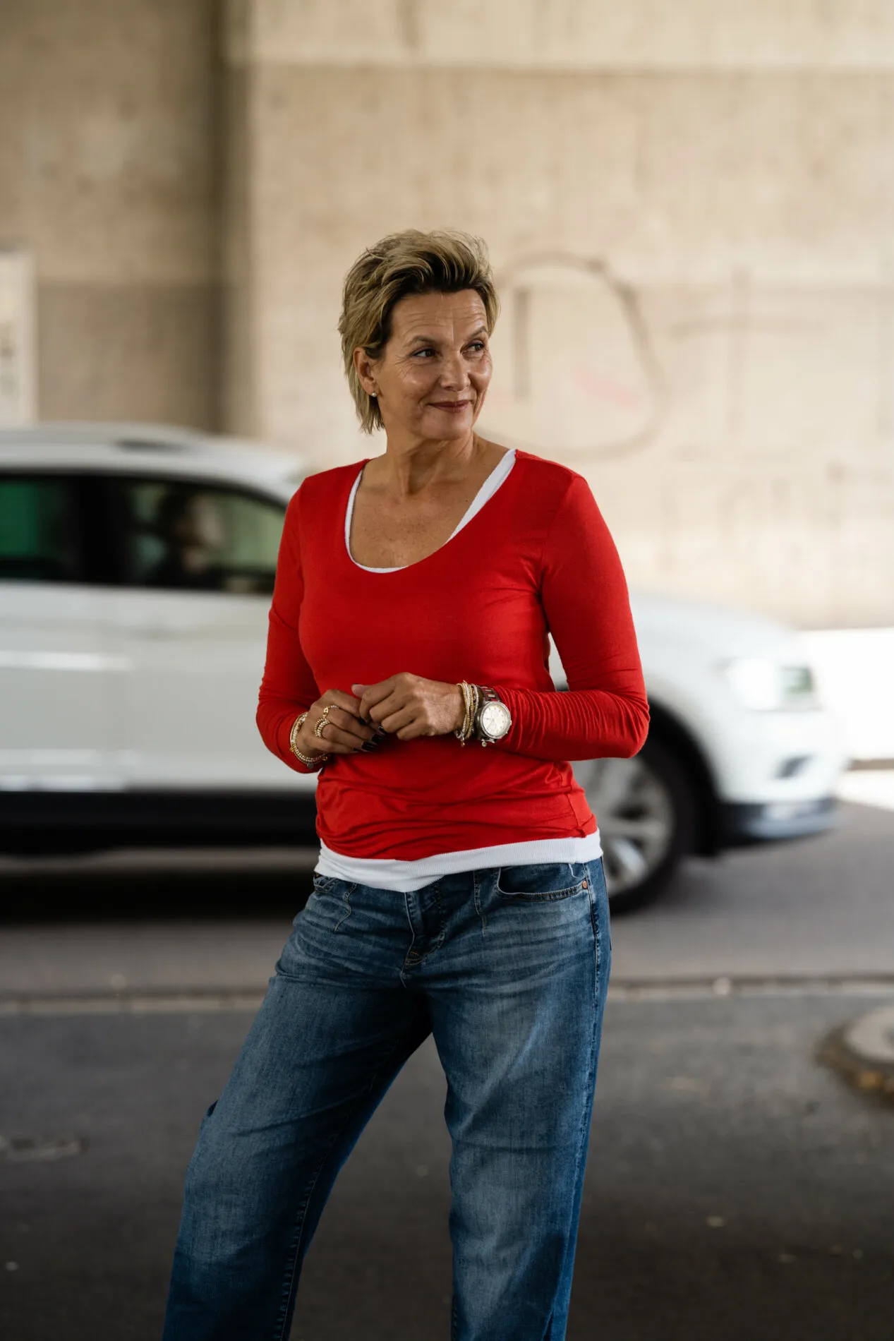 FRAUENSACHE – Feines Langarmshirt “DANIELA” (BA05)