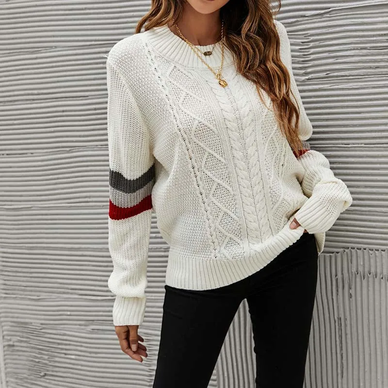Heidi-Mode | Casual Geweven Pullover Voor Vrouwen