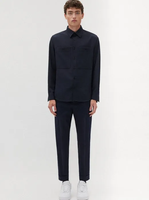 Herren Casual Hemd - Regular Langarm