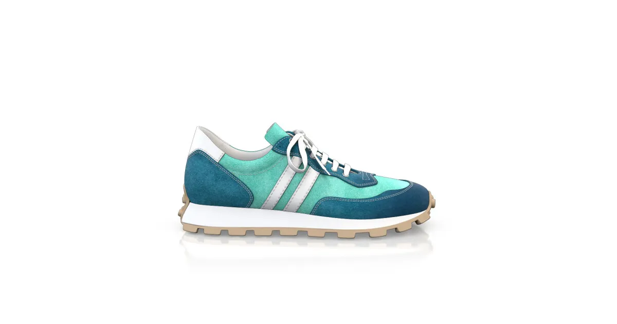 Herren Leder Laufschuhe 57157