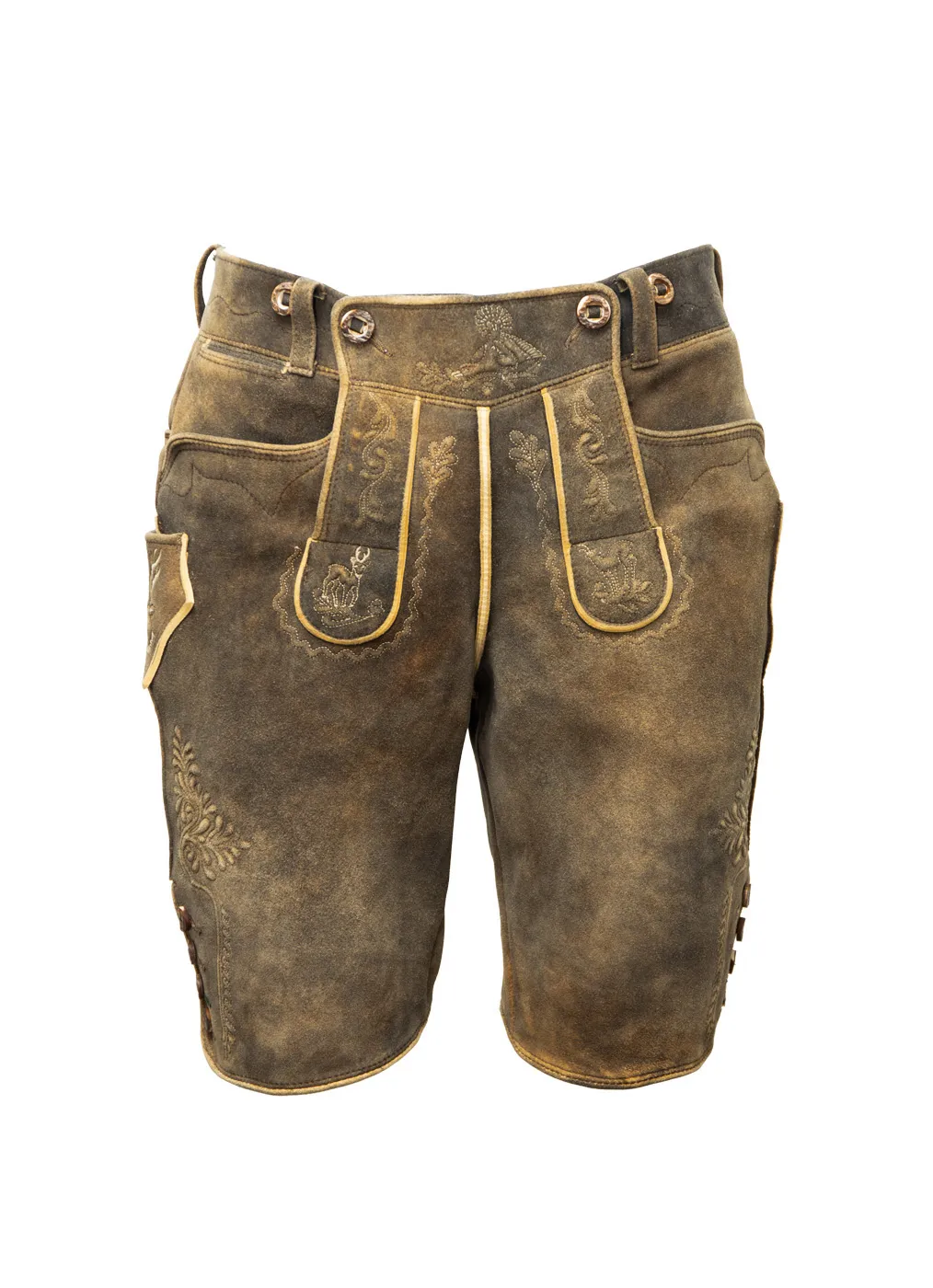 Hirschleder Hose “Innergebirgslederhose”, altschwarz