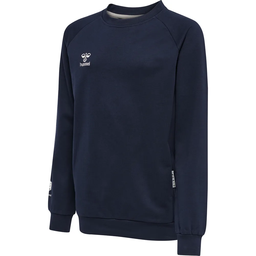 hummel hmlMOVE GRID COTTON SWEATSHIRT KIDS