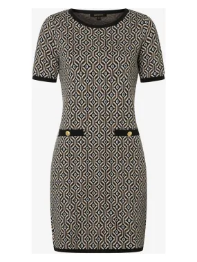 Kleid in Beige