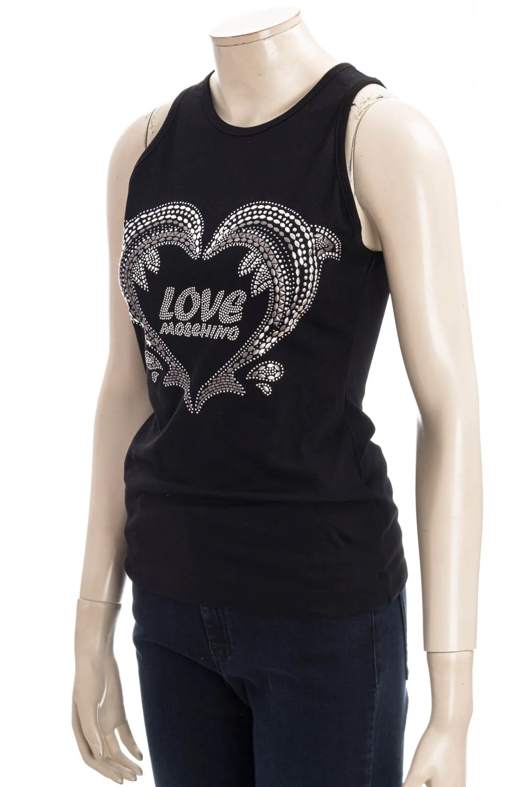 LOVE MOSCHINO Tanktop LM JRSY DOLPHINE SHAPED TOP 