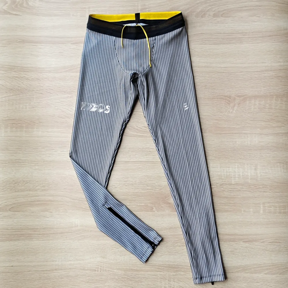 Man Stripe Marathon Elite -Version benutzerdefinierte lange Hosen Ausführen Shorts Track -Feld Übereinstimmung mit Strumpfhosen 