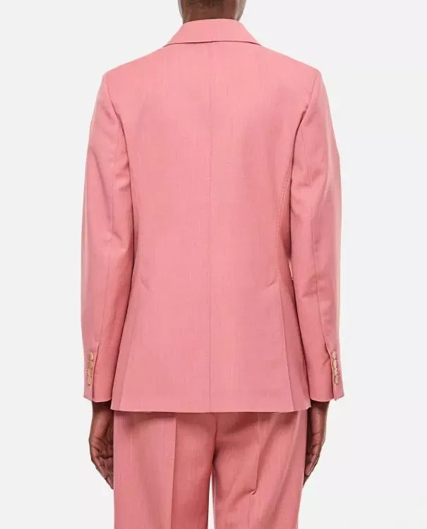   Max Mara  Mantide Double Breasted Blazer Pink