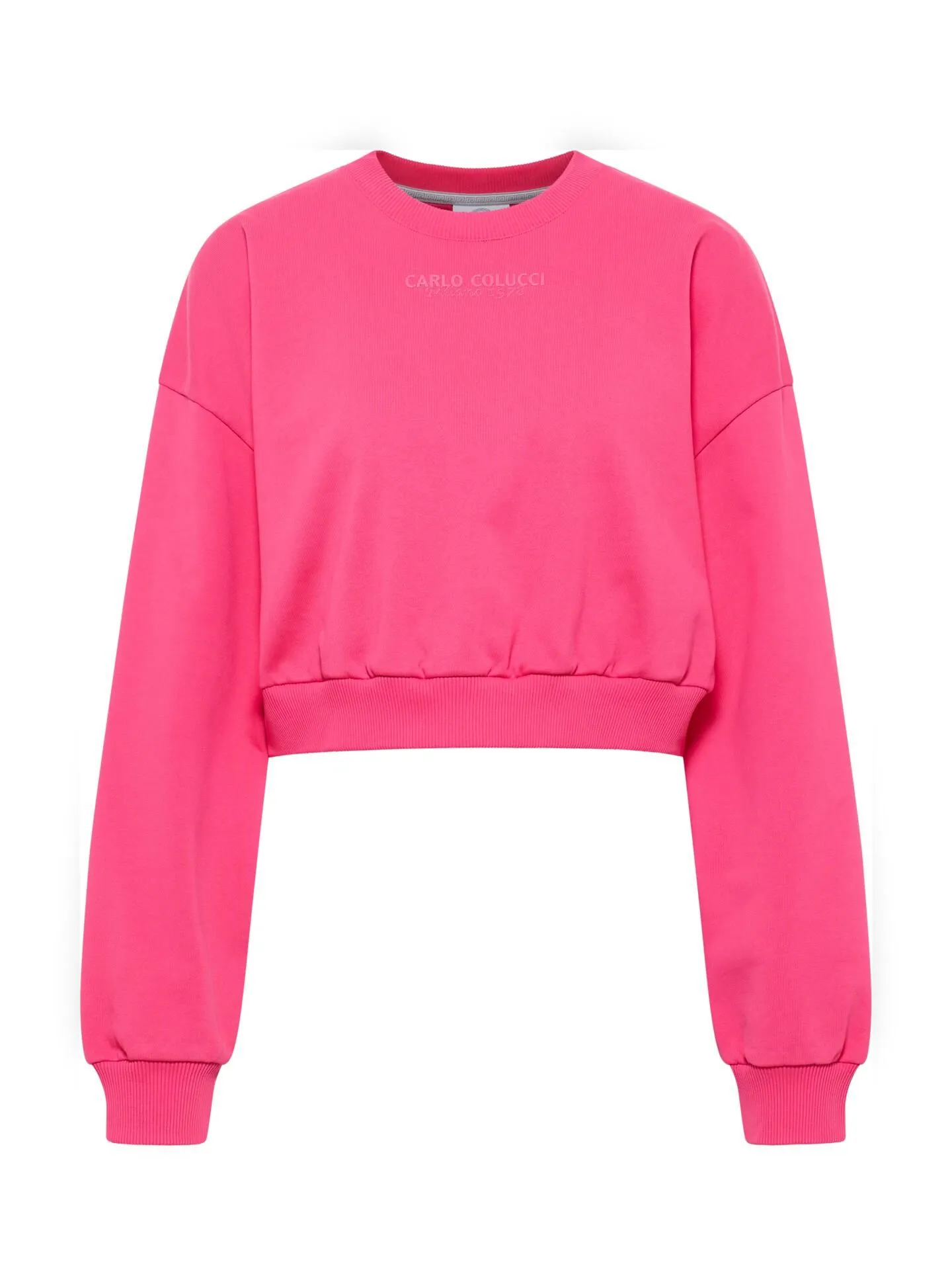 Oversize Crop Sweatshirt - La Famiglia
