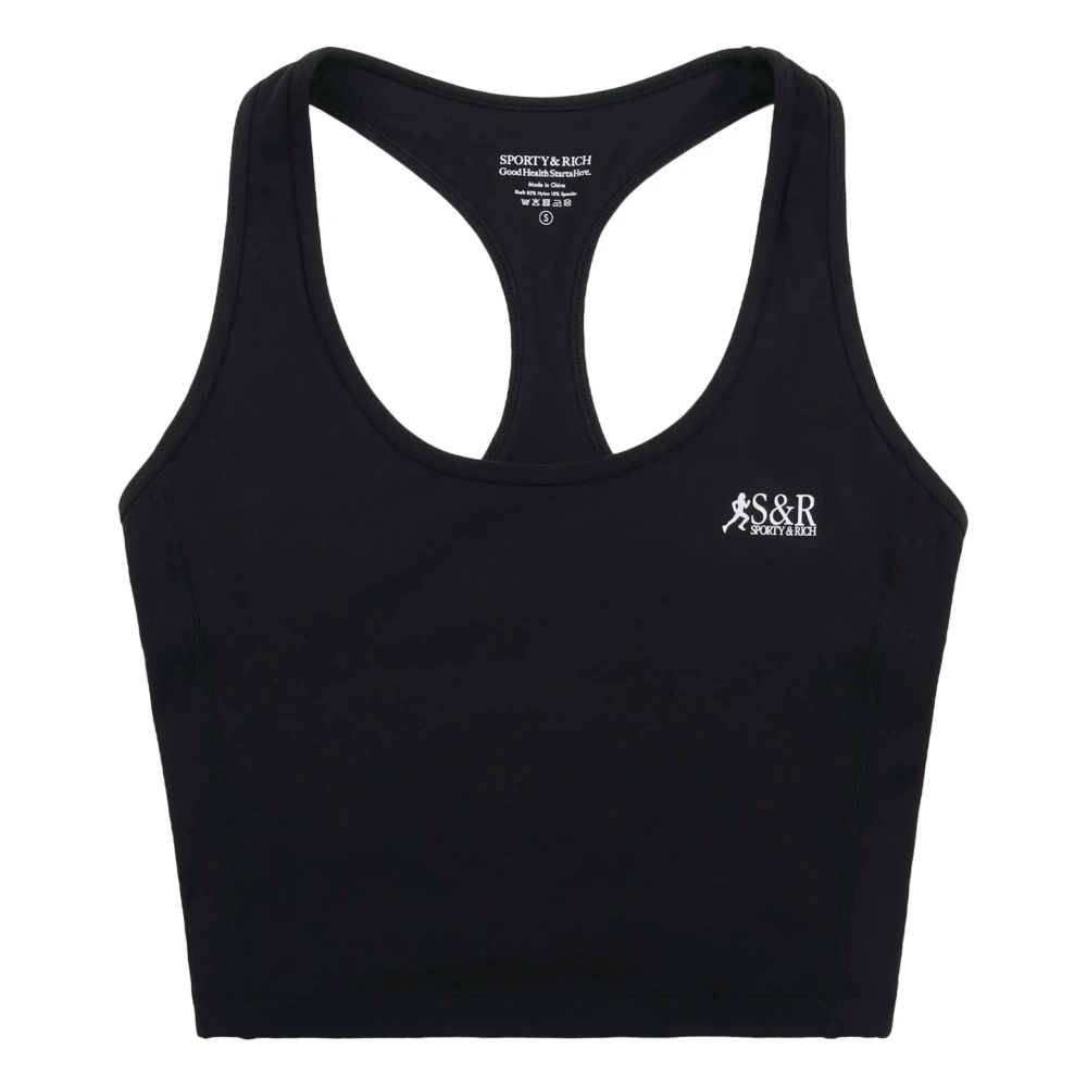 Schwarzes Logo Tanktop