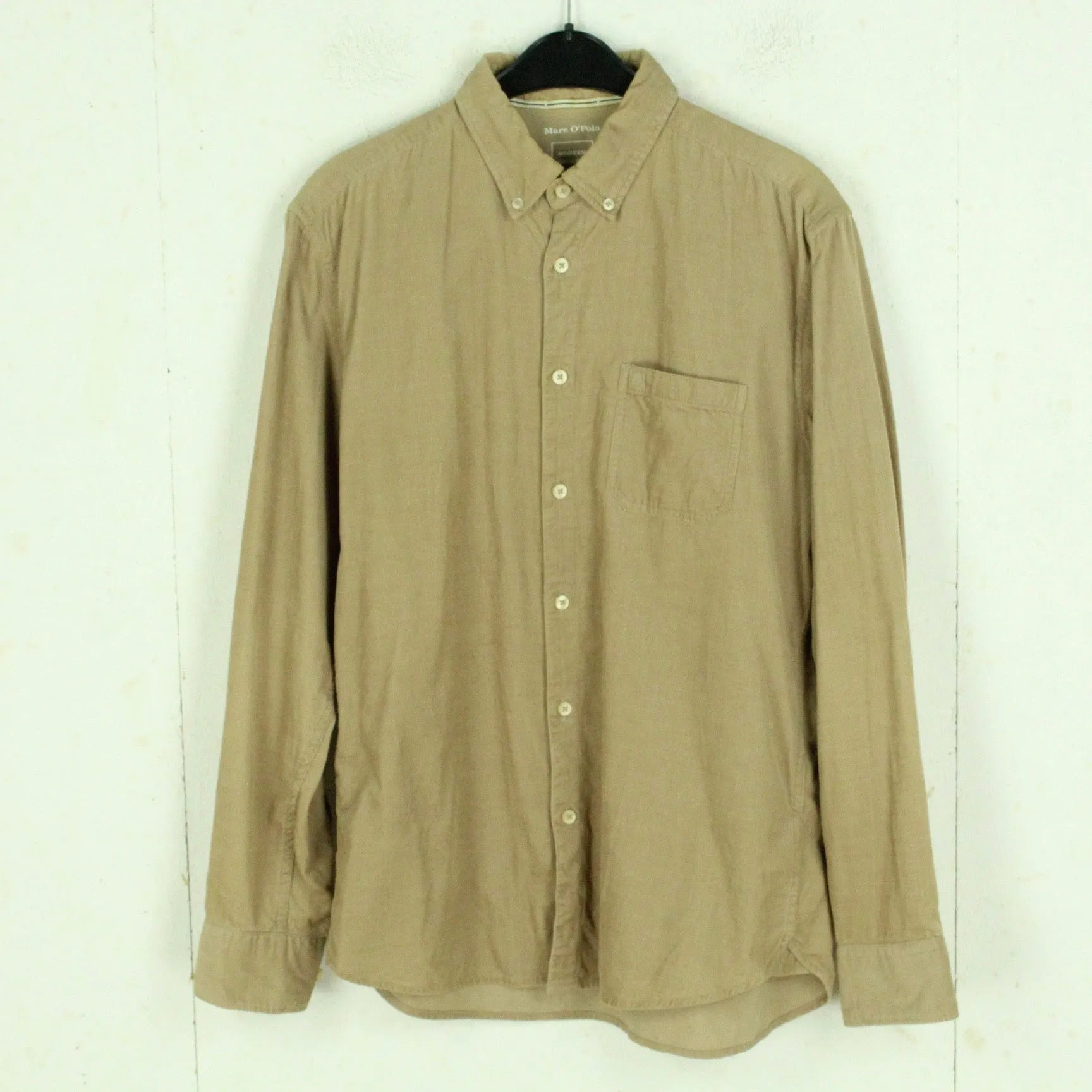 Second Hand MARC O`POLO Cordhemd Gr. M braun Hemd Cord (*)