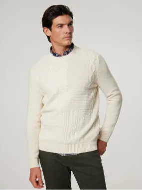 Strickpullover mit Wolle