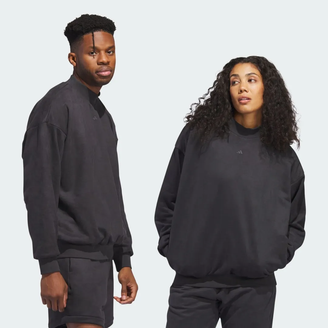 Sweatshirt adidas Performance Basketball Sueded Crew IN7696