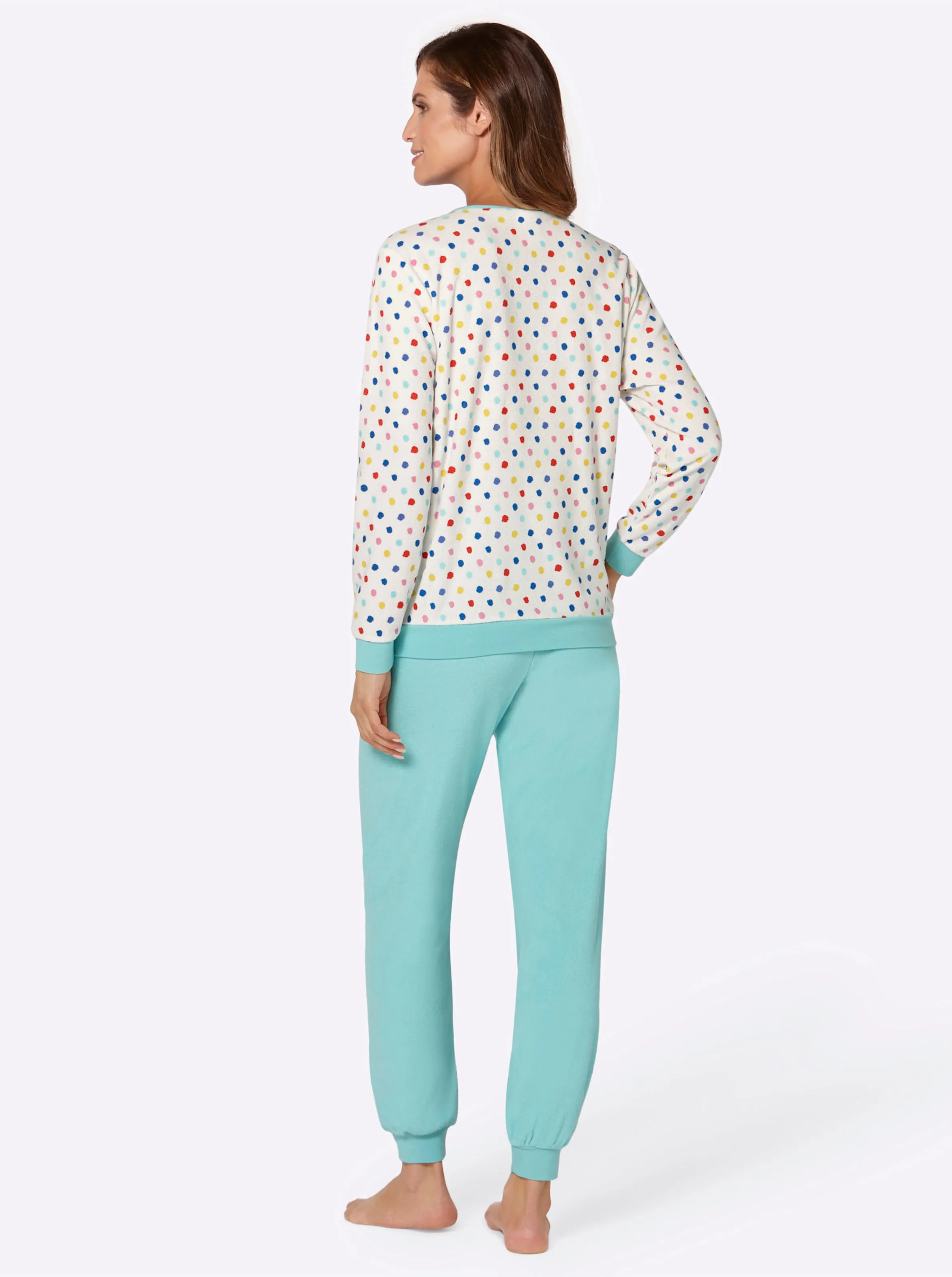 wäschepur Schlafanzug in aqua
